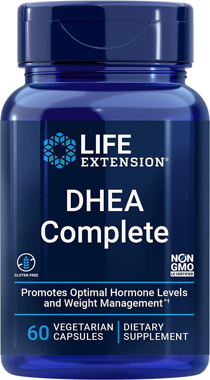 Life Extension DHEA Complete / ДГЕА комплекс для максимальної підтримки 60 капсул