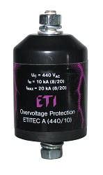 Обмежувач перенапруги ETITEC A 660/5/E-NO (5кА_8/20), ETI