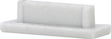 Заглушка для однофазної шини живлення Z-10/1F ETI, 500V AC, пластиковий, фото 1