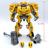 Трансформер автобот Бамблбі з аксесуарами 16,5 см — Bumblebee, фото 6