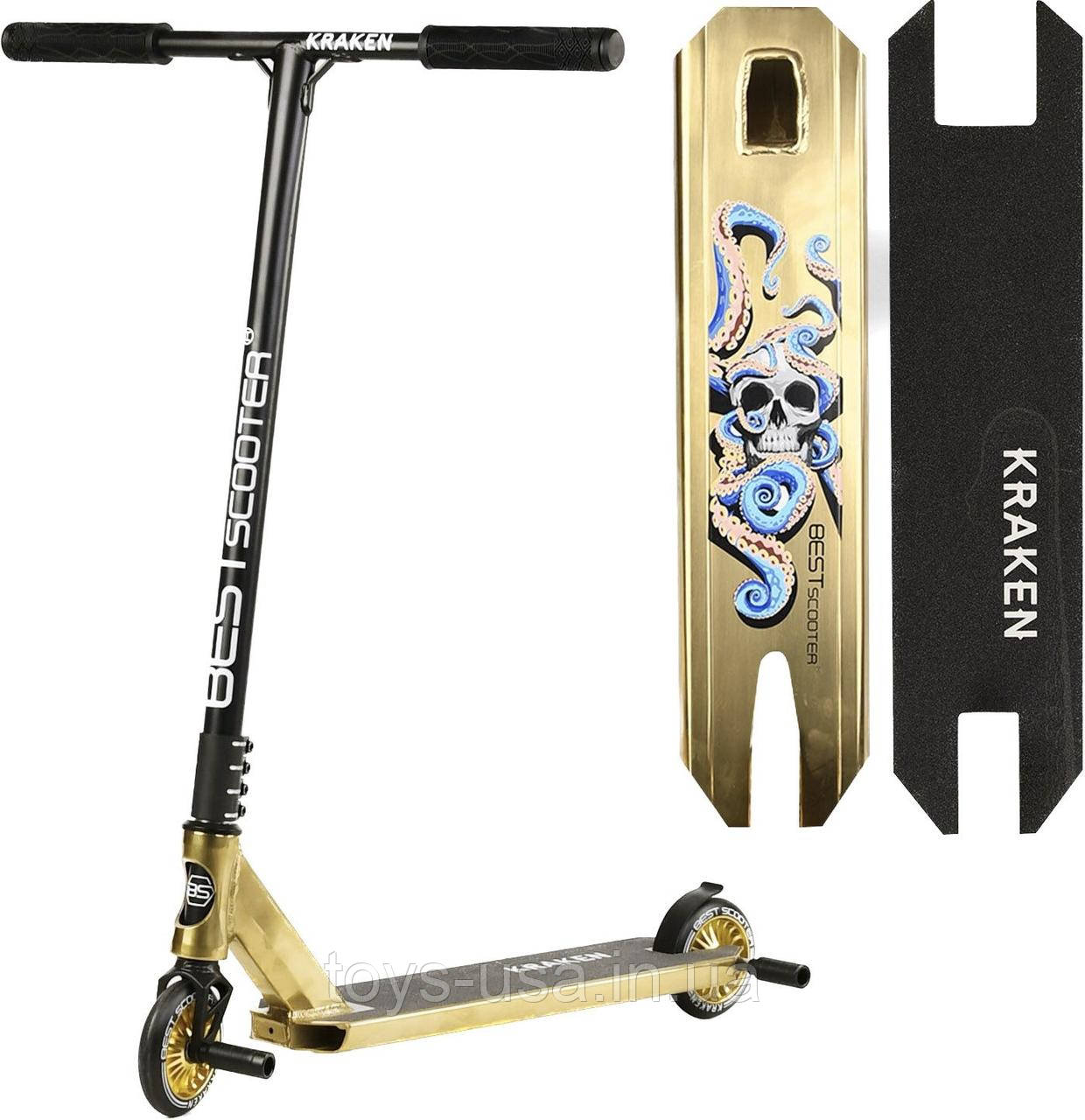 Самокат трюків Best Scooter (HIC-система, пеги, анодоване фарбування) арт. KR-93091, фото 1
