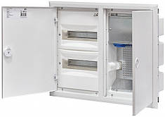 Гібридний мультимедійний щит ETI ERP12-2-2H MEDIA, IP40, 12+2 модулі для роутера