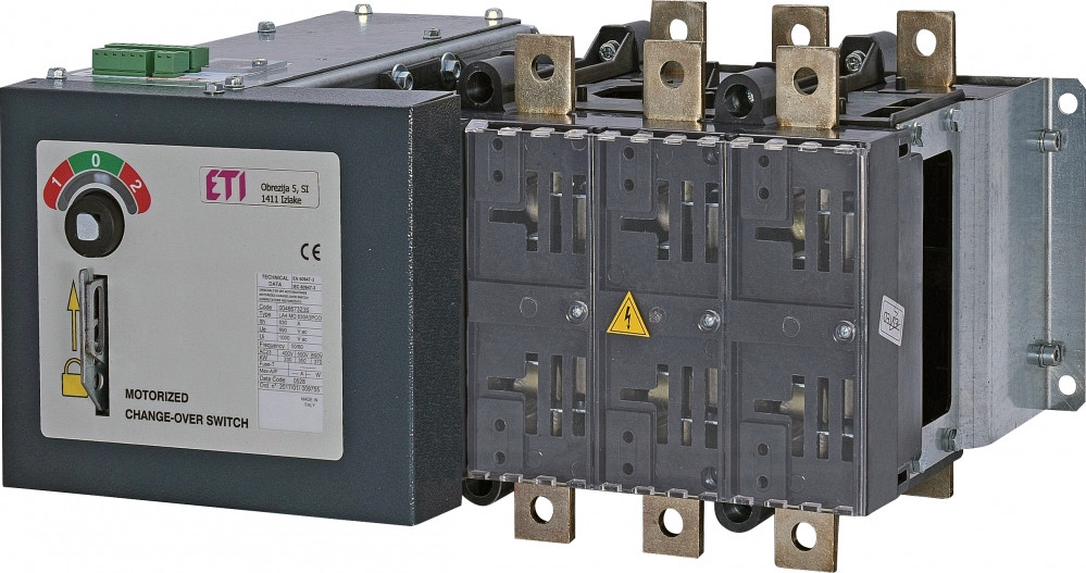 Перемикач навантаження LA MO CO 3P 630A 230V AC з мотор-приводом ETI