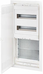 Мультимедійний щит ECG 56 COMBO2/3-I від ETI, 24 модулі, 2 ряди, перфоровані металеві двері