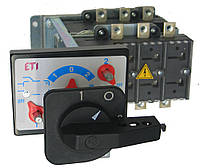 Перемикач навантаження LA CO 3P 1/D 160A ("1-0-2", з виносною рукояткою), ETI