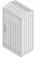 Шкаф полиэстеровый KVR 60-53-32 P (В617хШ529хГ320, однодверный, плоская крыша), ETI