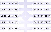 Маркировочная табличка (200шт.) EO3 (L1, L2, L3, N, PE), ETI