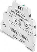 Реле интерфейсное SSR1-230 ACDC (тиристорное, 1NO, 1.2A AC1, 400V AC), ETI