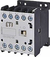 Контактор миниатюрный CEC 12.10-24V DC (12A; 5,5kW; AC3), ETI