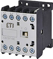 Контактор миниатюрный CEC 07.10 24V DC (7A; 3kW; AC3), ETI