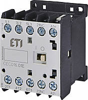 Контактор миниатюрный CEC 16.01-230V-50/60Hz (16A; 7,5kW; AC3), ETI