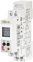 Многофункциональное цифровое реле времени CRD-18 (24-240V AC/DC, 1x8A_AC1), ETI