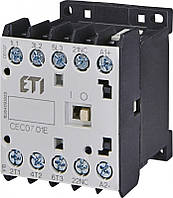 Контактор миниатюрный CEC 07.01 230V AC (7A; 3kW; AC3), ETI