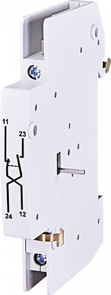 Блок-контакт ETI PS-ETIMAT 10 (1NO+1NC) 6A для УЗО, 230В, фото 1