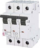 Автоматический выключатель 4А, 3 полюса тип D, 10 kA ETIMAT 10, ETI