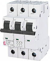Автоматический выключатель 40А, 3 полюса тип C, 10 kA ETIMAT 10, ETI