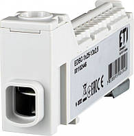 Распределительный блок EDBC-1x25-13x2,5 (63A, 1000V AC/1500V DC, IN: 1x25, OUT: 13x2,5; серый), ETI