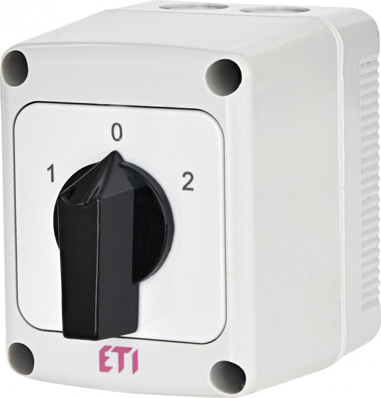 Перемикач ETI CS 25 53 PN 3p 25A IP65, пакетний кулачковий, 1-0-2