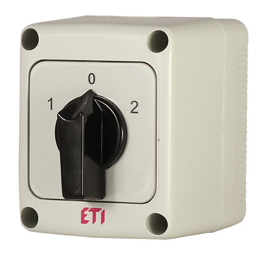 Перемикач ETI CS 25 52 PN 2p 25A IP65 - Пакетний вимикач, 400В, 11кВт