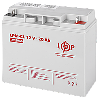 Аккумулятор гелевый LPM-GL 12V - 20 Ah