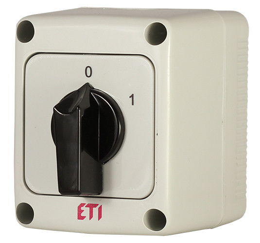 Пакетний перемикач CS 25 91 PN 2p IP65 25A ETI для AC-3 400В