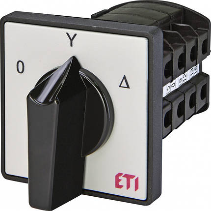 Перемикач пакетний ETI CS 32 12 U 32A, 4 полюси, поворотний, 400V, фото 1