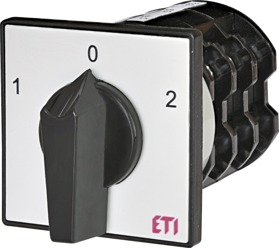 Перемикач ETI CS 80 53 U 3p 80A, пакетний, з нейтраллю, реверсивний