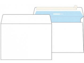 Конверт Kuvert Ukraine C5 SKL 80 г/м2 Білий (3444)