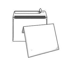 Конверт Kuvert Ukraine C6 SKL 75 г/м2 Білий (1040)