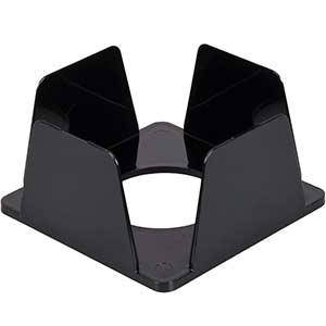 Пластиковий бокс для паперу КІП 90х90х45 мм Чорний (BOKSKIPчорн.)