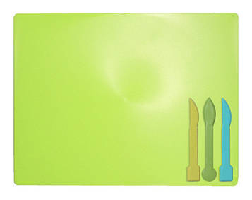 Дошка для пластиліну ZiBi 3 стека Салатова (ZB.6910-15)