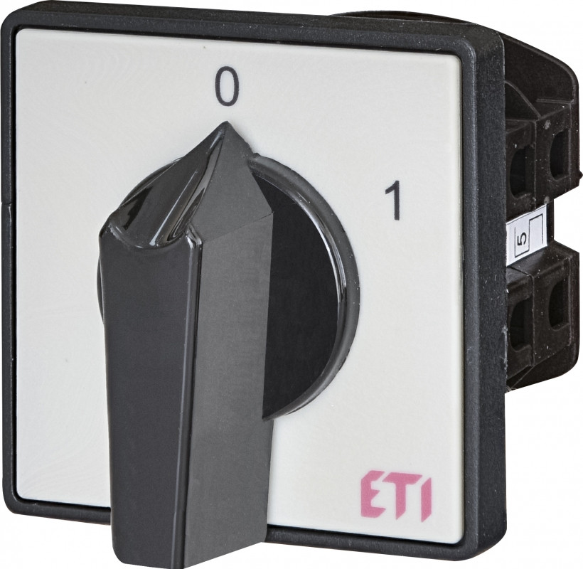 Перемикач ETI CS 32 10 U (3p 0-1) 32A, пакетний, вбудований, поворотний