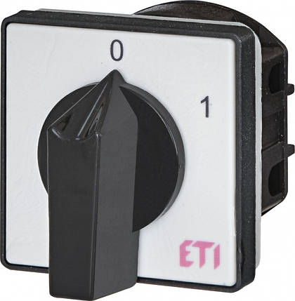 Перемикач ETI CS 25 91 U (2p 0-1) 25A, пакетний з гвинтовим з'єднанням, фото 1