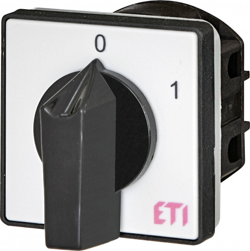 Перемикач ETI CS 25 90 U (1-полюсний, 25A, на передній стінці)