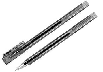 Ручка гелева Economix Piramid Чорна 0.5 мм (E11913-01)