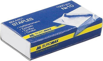 Скоби Buromax №10 1000 шт. (BM.4401)