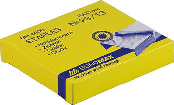 Скоби Buromax Люкс №23/13 1000 шт. (BM.4406)