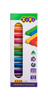 Пластилін ZiBi Kids Line 12 кольорів 300 г (ZB.6227)