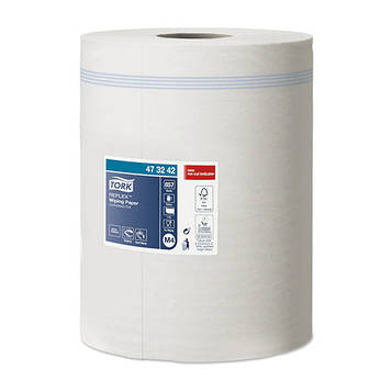 Рушники паперові Tork Reflex одношарові 1 рулон 857 відривів Білі (473242)