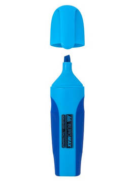 Маркер текстовий Buromax Neon Синій 2-4 мм (BM.8904-02)