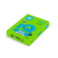 Папір кольоровий IQ Color A4 160 г/м2 250 аркушів Яскраво-зелений (MA42/A4/160/IQ)