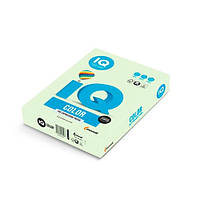 Папір кольоровий IQ Color A4 160 г/м2 250 аркушів Світло-зелений (GN27/A4/160/IQ)
