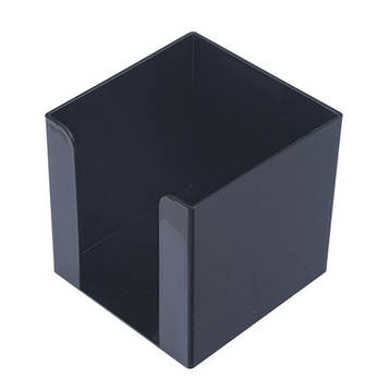 Пластиковий бокс для паперу Арніка 90х90х90 мм Чорний (83033)