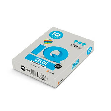 Папір кольоровий IQ Color A4 160 г/м2 250 аркушів Сірий (GR21/A4/160/IQ)