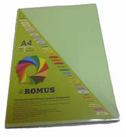 Папір кольоровий Romus A4 80 г/м2 100 аркушів Світло-зелений (R50638)