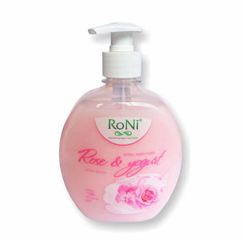 Рідке крем-мило RoNi Троянда-йогурт 450 мл (70072)