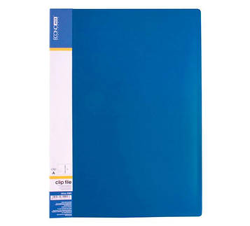 Папка-швидкозшивач Economix A4 Clip A Синя (E31201-02)