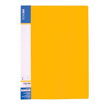Папка-швидкозшивач Economix A4 Clip A Жовта (E31201-05)