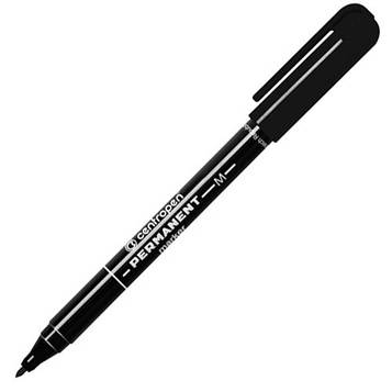 Маркер перманентний Centropen 1 мм Чорний (2846/01)