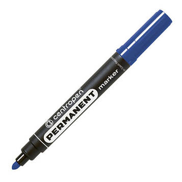 Маркер перманентний Centropen 2.5 мм Синій (8566/03)